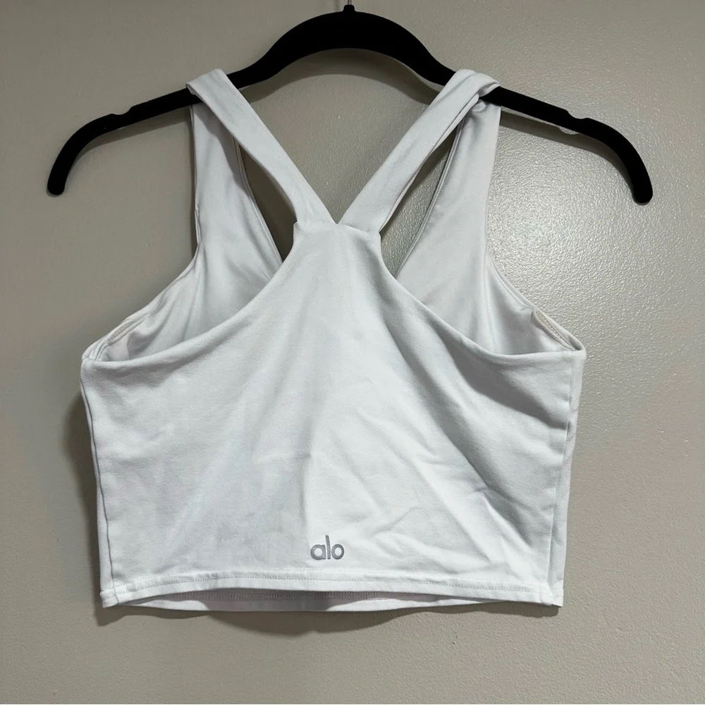 ALO Yoga Airbrush Real Bra Tank - Size M - Picture 4 of 6